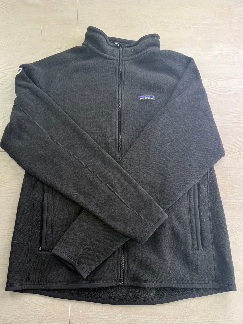 Patagonia Jimmy Kimmel SNL Men’s Classic Black Full-Zip Fleece Jacket